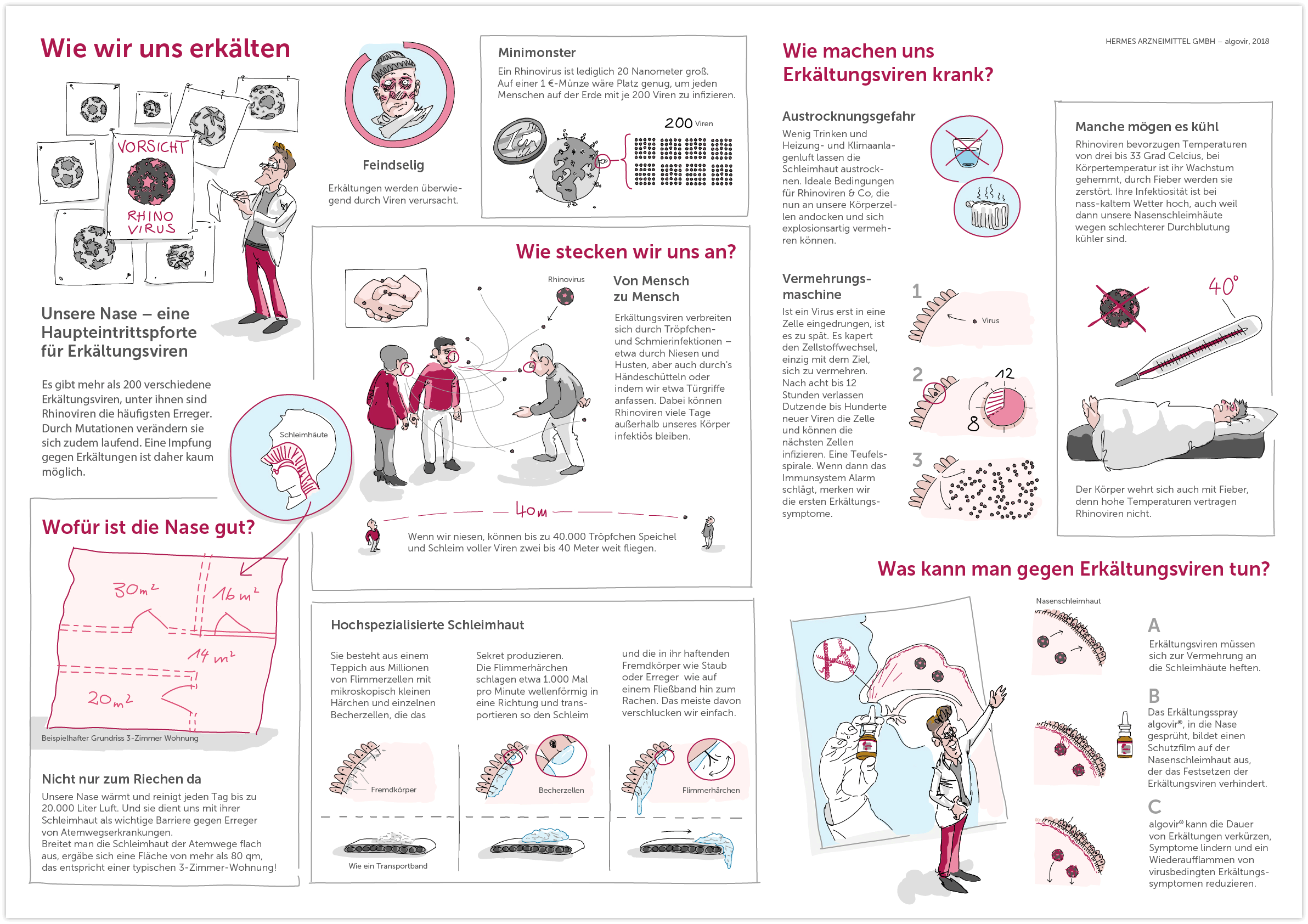 Hermes Arzneimittel <br />Multi Channel Infografik