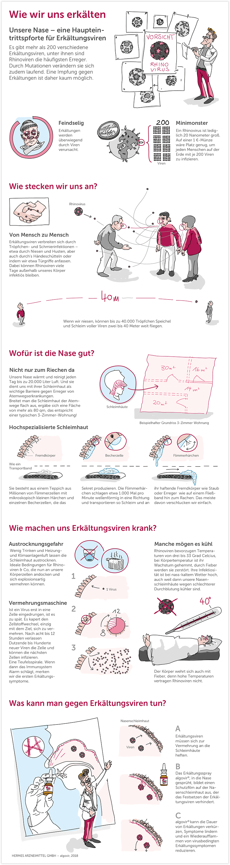 Hermes Arzneimittel <br />Multi Channel Infografik